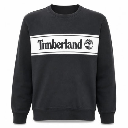 Mens UK Size L Timberland Black Pullover Sweatshirt