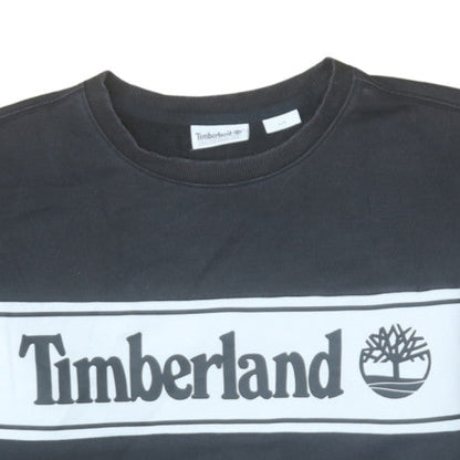 Mens UK Size L Timberland Black Pullover Sweatshirt