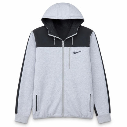 Mens UK Size S Nike Grey Full Zip Hoodie