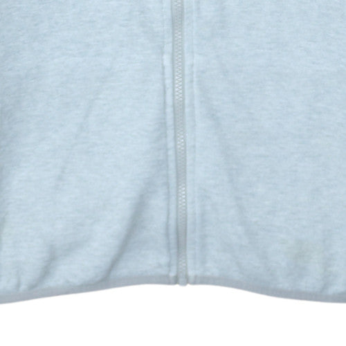 Mens UK Size S Nike Grey Full Zip Hoodie