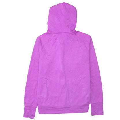 Womens UK Size L adidas Pink Full Zip Hoodie