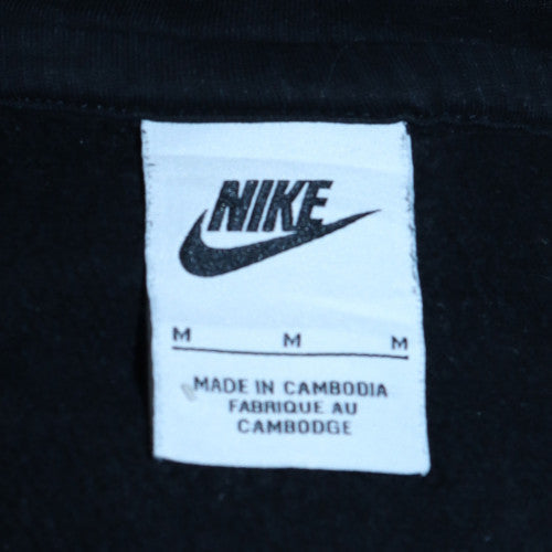 Mens UK Size M Nike Black Pullover Hoodie