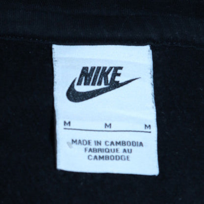 Mens UK Size M Nike Black Pullover Hoodie