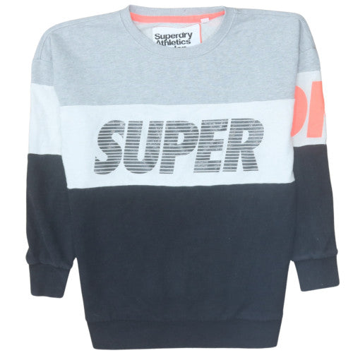 Mens UK Size XS Superdry Grey Pullover Sweatshirt