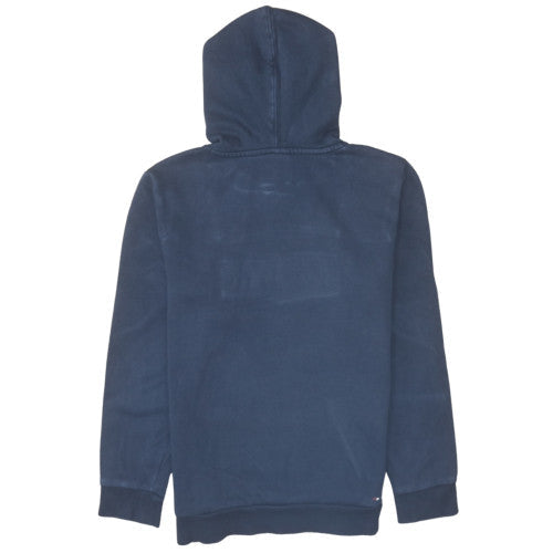 Womens UK Size 12 Napapijri Blue Pullover Hoodie