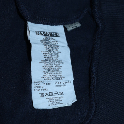 Womens UK Size 12 Napapijri Blue Pullover Hoodie