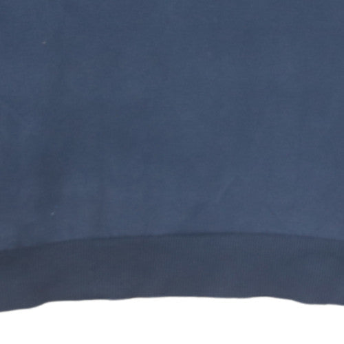 Womens UK Size 12 Napapijri Blue Pullover Hoodie