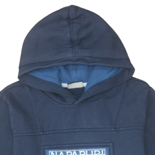 Womens UK Size 12 Napapijri Blue Pullover Hoodie