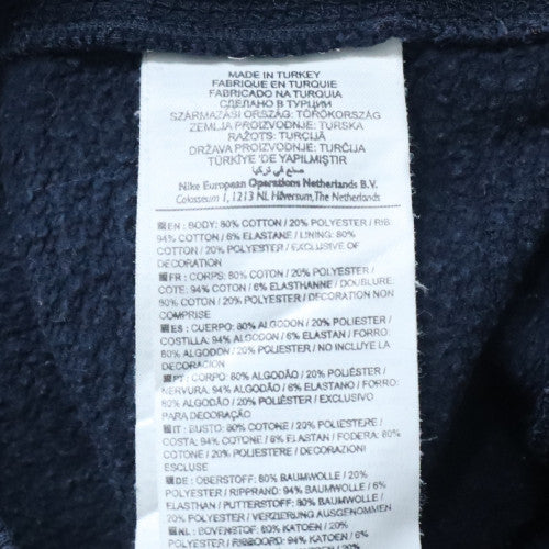 Mens UK Size S Nike Blue Pullover Hoodie