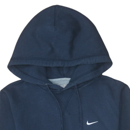 Mens UK Size S Nike Blue Pullover Hoodie