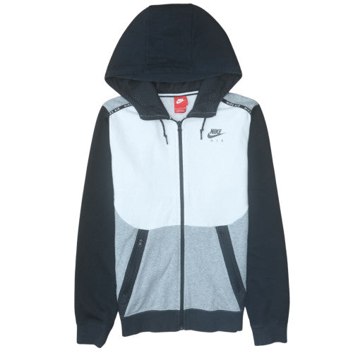 Mens UK Size S Nike Grey Full Zip Hoodie