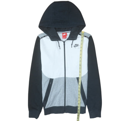 Mens UK Size S Nike Grey Full Zip Hoodie