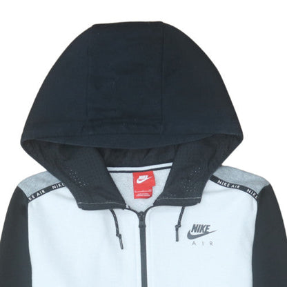 Mens UK Size S Nike Grey Full Zip Hoodie