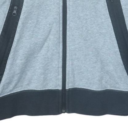 Mens UK Size S Nike Grey Full Zip Hoodie