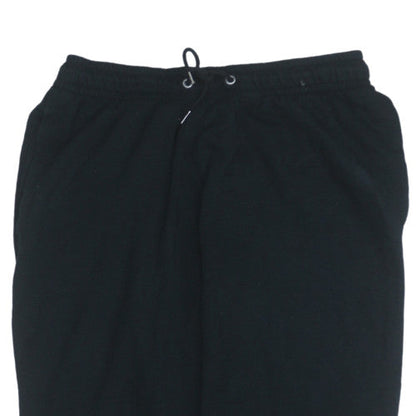 Nike Men’s Black Sweatpants M Regular Fit Tapered Fleece
