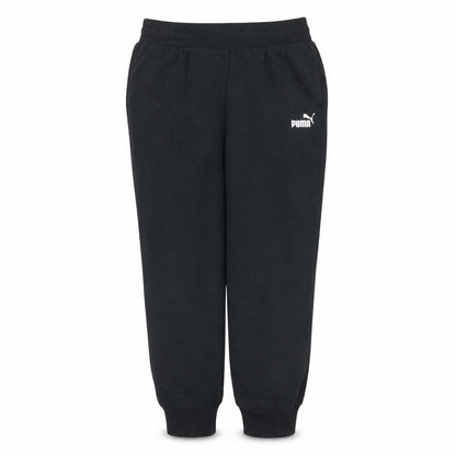 Puma Womens Black Fleece Jogger Trousers Size M