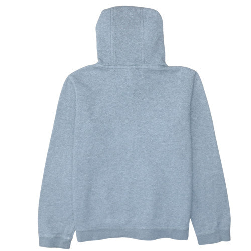 Nike Boys Grey XL Fleece Pullover Hoodie with Logo and Kangaroo Pocket