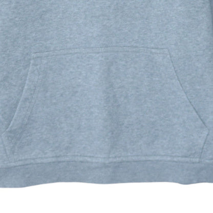 Nike Boys Grey XL Fleece Pullover Hoodie with Logo and Kangaroo Pocket