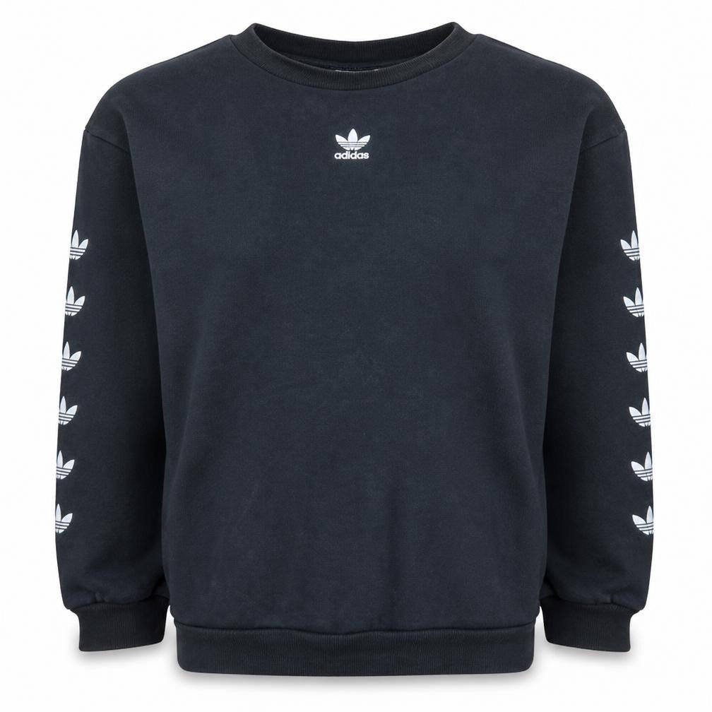 Womens UK Size 8 adidas Black Pullover Sweatshirt