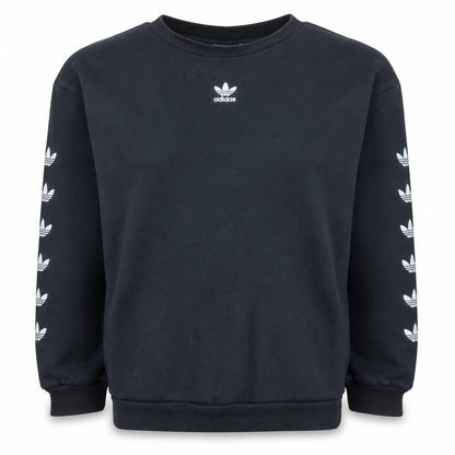 Womens UK Size 8 adidas Black Pullover Sweatshirt