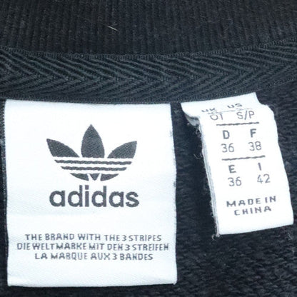Womens UK Size 8 adidas Black Pullover Sweatshirt