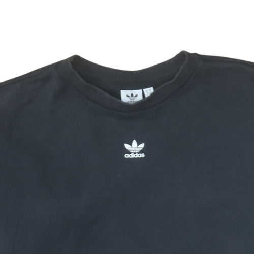 Womens UK Size 8 adidas Black Pullover Sweatshirt