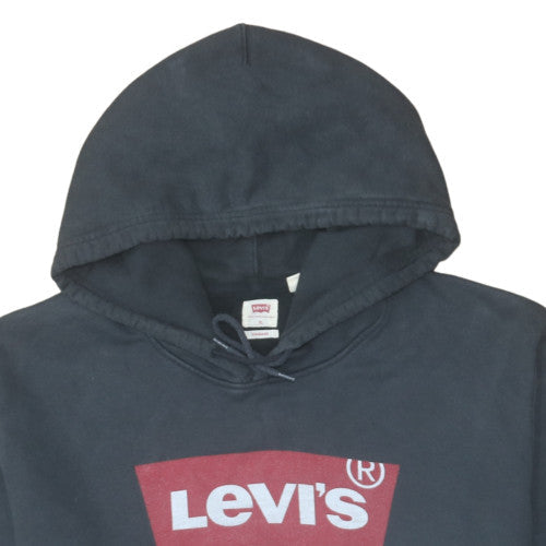 Mens UK Size XL Levi's Blue Pullover Hoodie