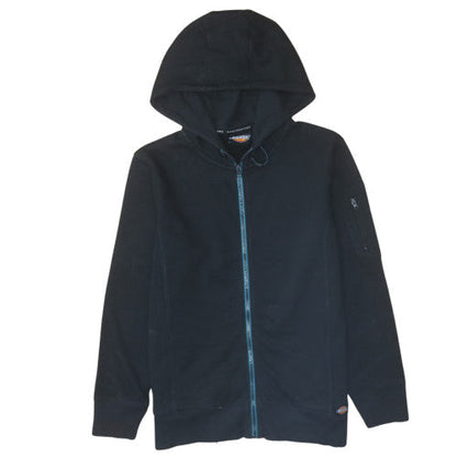 Mens UK Size S Dickies Black Full Zip Hoodie