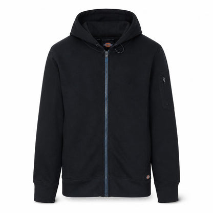 Mens UK Size S Dickies Black Full Zip Hoodie