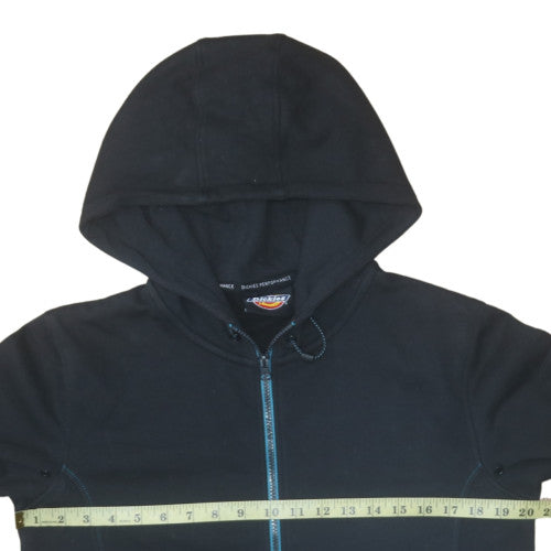 Mens UK Size S Dickies Black Full Zip Hoodie