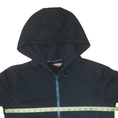 Mens UK Size S Dickies Black Full Zip Hoodie