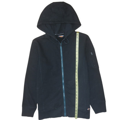 Mens UK Size S Dickies Black Full Zip Hoodie