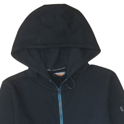 Mens UK Size S Dickies Black Full Zip Hoodie