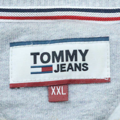 Mens UK Size 2XL Tommy Jeans Blue Pullover Sweatshirt