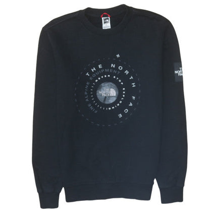 Mens UK Size M The North Face Black Pullover Sweatshirt
