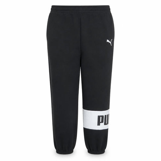 Womens UK Size XL PUMA Regular Fit Jogger Black Trousers