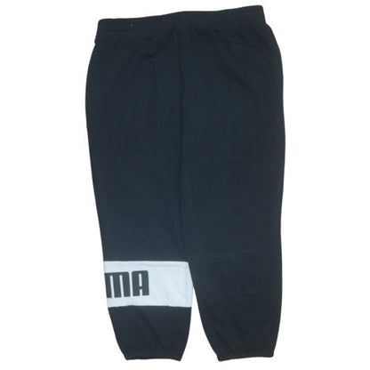 Womens UK Size XL PUMA Regular Fit Jogger Black Trousers