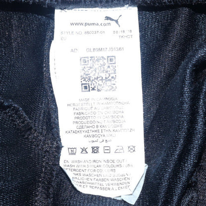 Womens UK Size XL PUMA Regular Fit Jogger Black Trousers