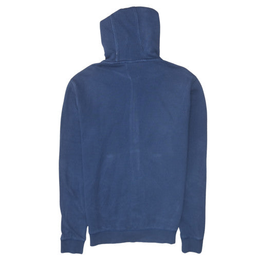 Mens UK Size M Napapijri Blue Full Zip Hoodie