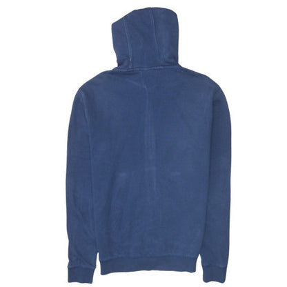 Mens UK Size M Napapijri Blue Full Zip Hoodie