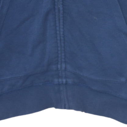 Mens UK Size M Napapijri Blue Full Zip Hoodie