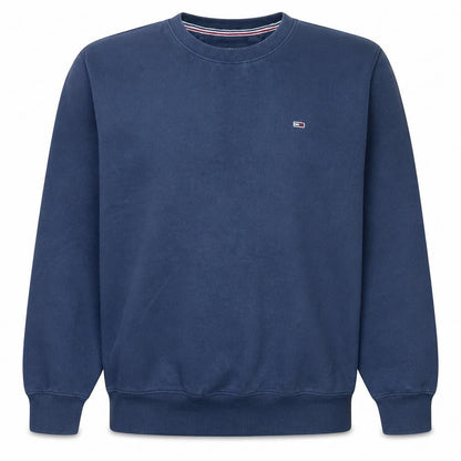 Mens UK Size 2XL Tommy Jeans Blue Pullover Sweatshirt