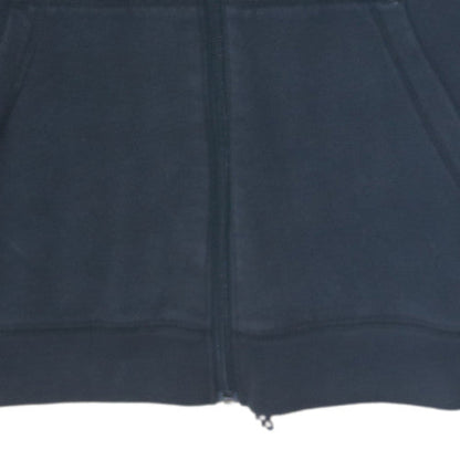 Under Armour Boys Black Full Zip Hoodie YXL 158-170cm ColdGear Fleece