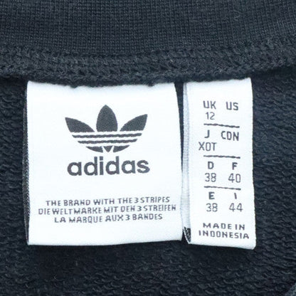 Womens UK Size 12 adidas Black Pullover Sweatshirt