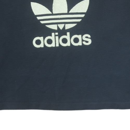 Womens UK Size 12 adidas Black Pullover Sweatshirt