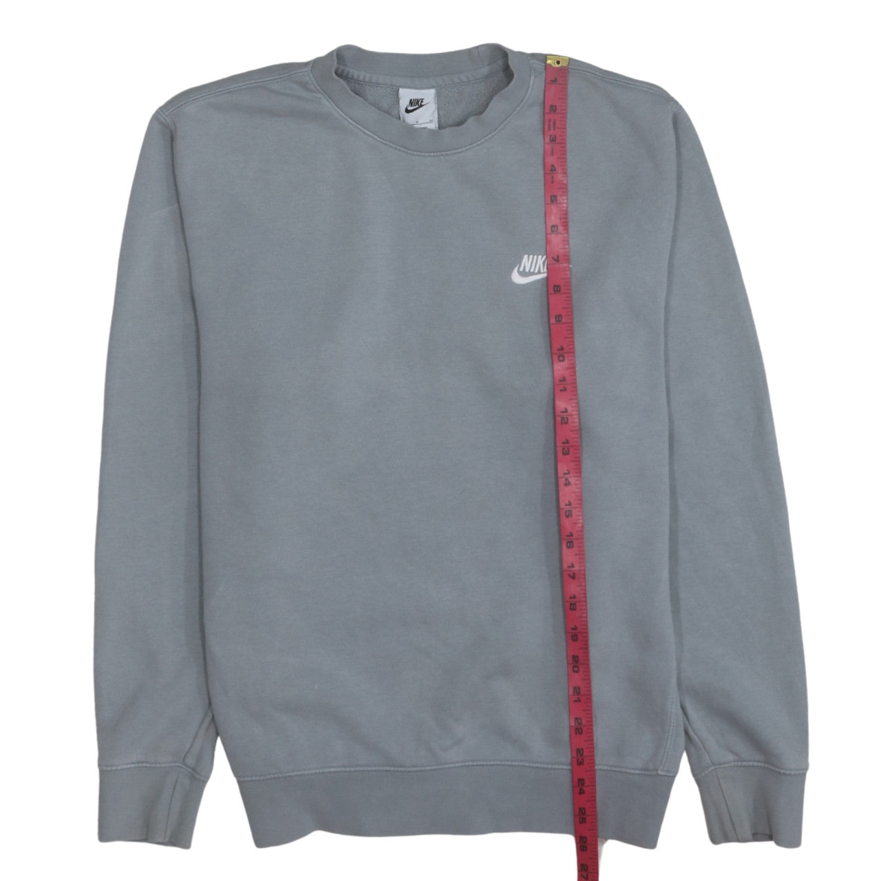 Womens UK Size S Nike Grey Pullover Sweatshirt