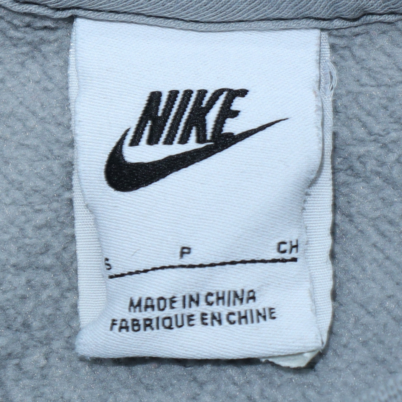 Womens UK Size S Nike Grey Pullover Sweatshirt
