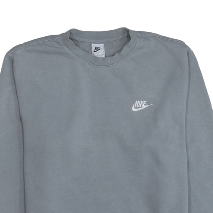 Womens UK Size S Nike Grey Pullover Sweatshirt