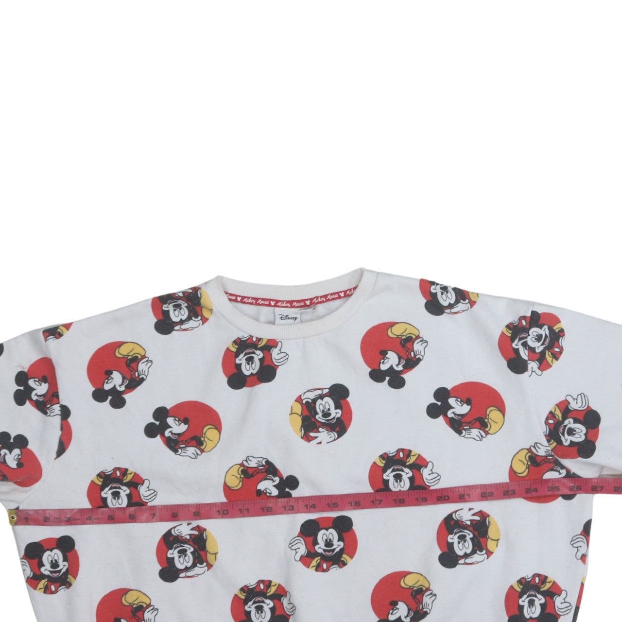 Womens UK Size 14/16 Disney White Pullover Sweatshirt