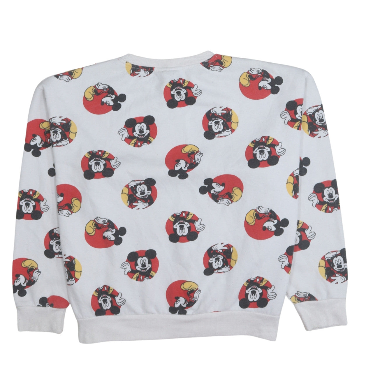Womens UK Size 14/16 Disney White Pullover Sweatshirt